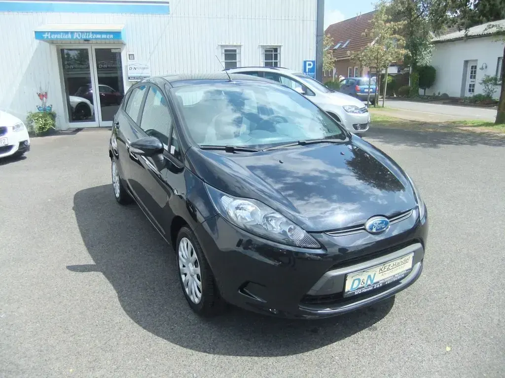 Gebraucht Ford Fiesta 82 PS (60 kW) 2009 Schwarz Limousine