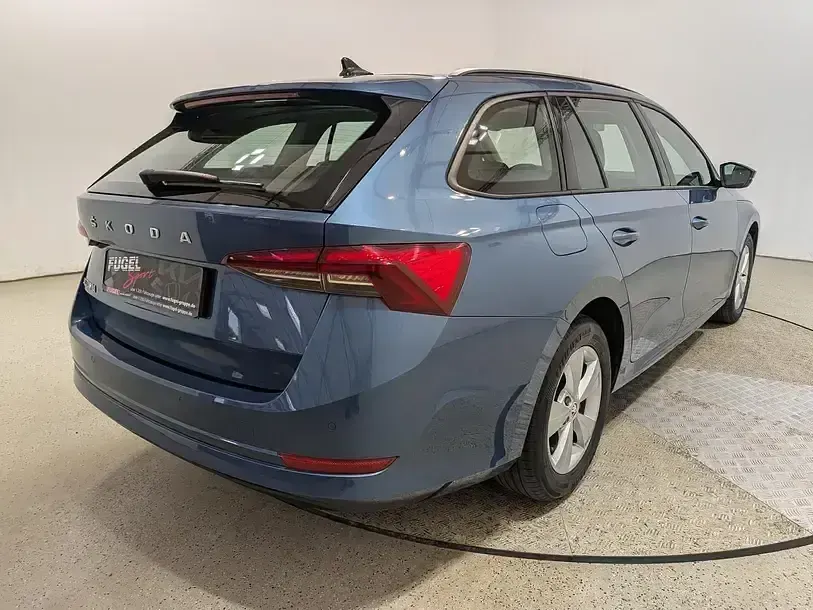 Gebraucht Skoda Octavia Active 110 PS (80 kW) 2020 Titanblau metallic Kombi