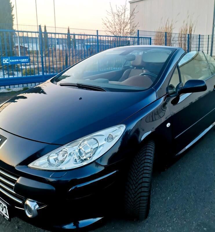 Blau Gebraucht 2007 Peugeot 307 CC Cabrio | 3.650 € - Bild 1/4