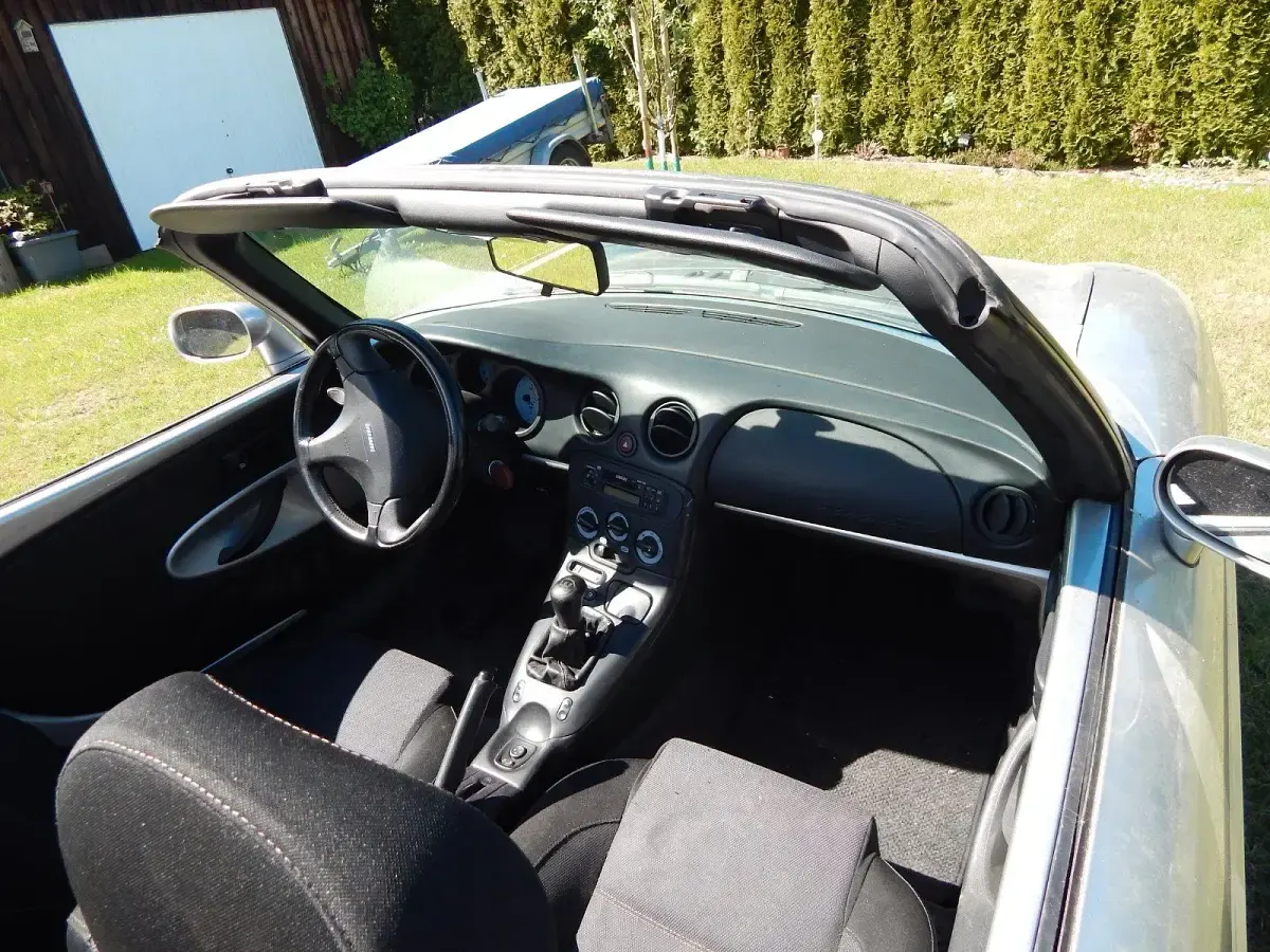 Gebraucht Fiat Barchetta 132 PS (97 kW) 1999 Silber Cabrio
