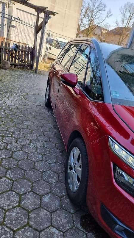Gebraucht Citroën C4 Picasso PureTech 131 PS (96 kW) 2016 Rot Van / Kleinbus