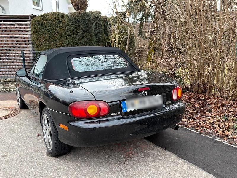 Gebraucht Mazda MX5 110 PS (80 kW) 1998 Schwarz Cabrio