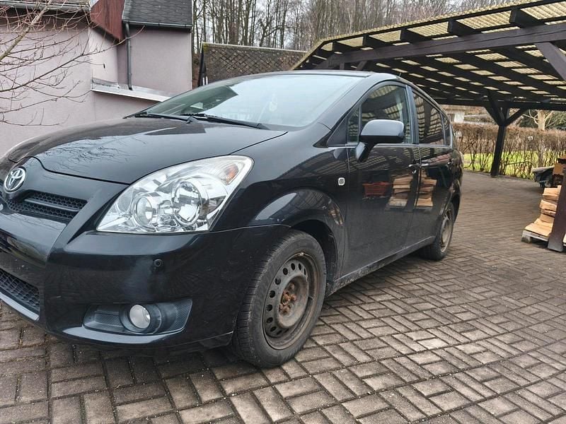 Gebraucht Toyota Corolla Verso 130 PS (95 kW) 2008 Schwarz Van / Kleinbus