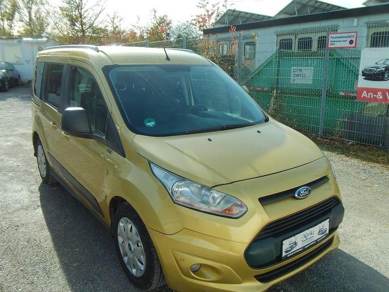 Gebraucht Ford Tourneo Connect Trend 95 PS (69 kW) 2015 Gelb Van / Kleinbus