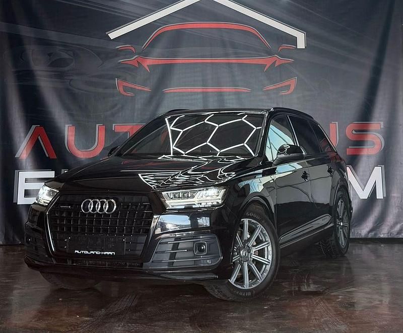 Schwarz Gebraucht 2015 Audi Q7 S-Line SUV | 27.999 € (Teuer) - Bild 1/4
