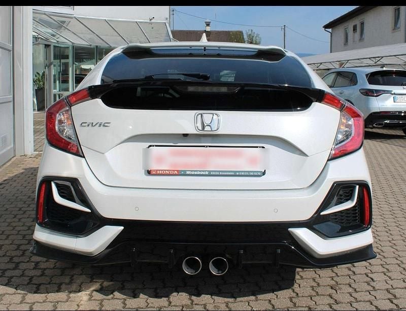 Weiß Gebraucht 2021 Honda Civic Sport Plus Limousine | 24.750 € (Teuer) - Bild 1/4