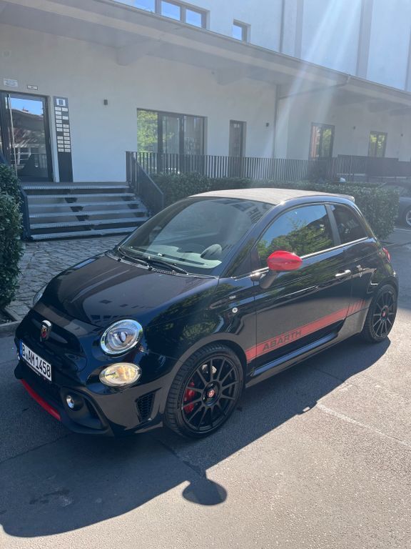 Schwarz Gebraucht 2016 Abarth 595C Competizione Cabrio | 14.500 € (Fairer Preis) - Bild 1/4