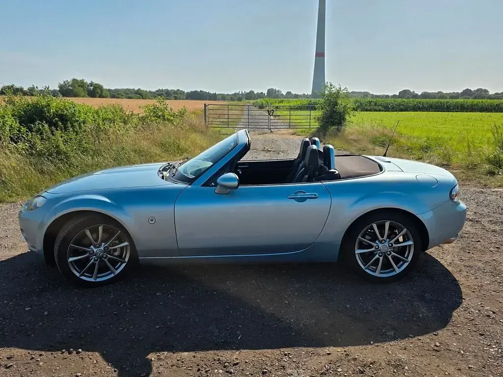 Gebraucht Mazda MX5 160 PS (117 kW) 2009 Blau Cabrio