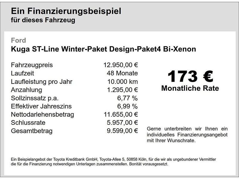 Gebraucht Ford Kuga ST-Line 150 PS (110 kW) 2018 Schwarz SUV