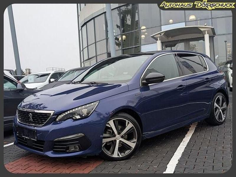 Magneticblau (metallic) Gebraucht 2018 Peugeot 308 GT Limousine | 12.390 € (Guter Preis) - Bild 1/4