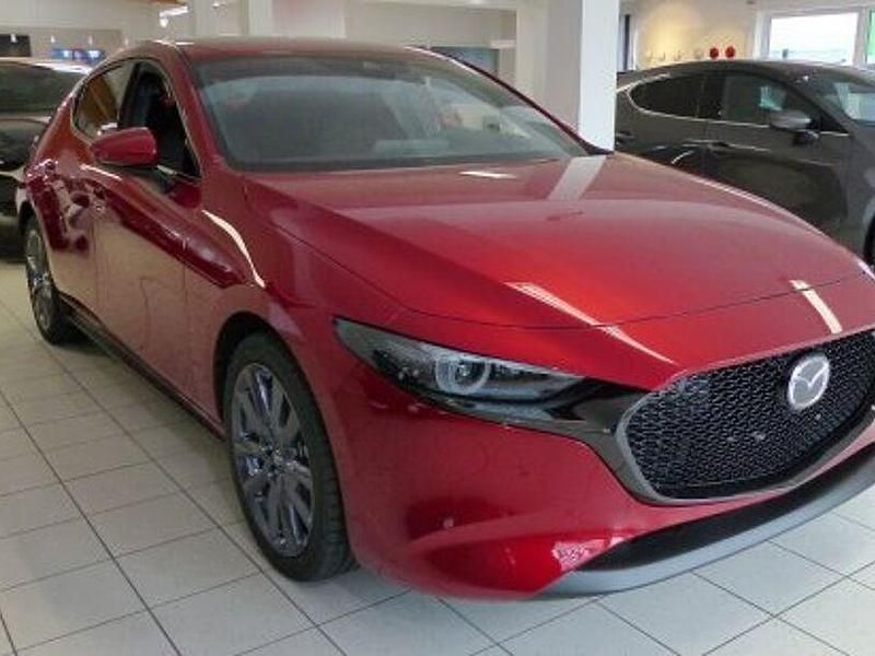 Neu Mazda 3 Center-Line 140 PS (102 kW) 2025 Soul red crystal m Limousine