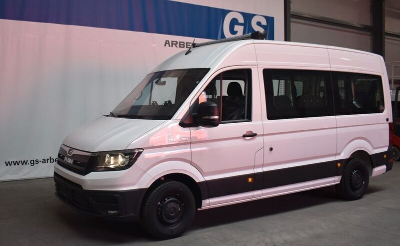 Neu MAN TGE 177 PS (130 kW) 2025 Weiß Van