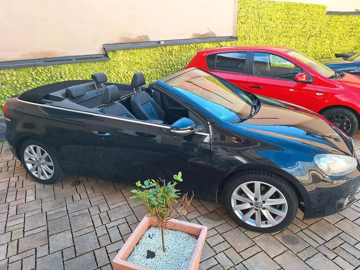 Używany VW Golf 160 KM (117 kW) 2011 Czarny Kabriolet