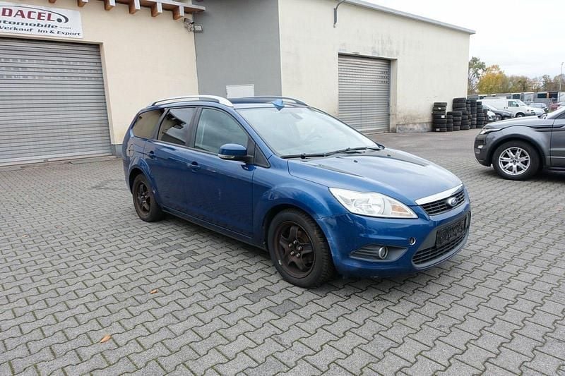 Gebraucht Ford Focus Style 101 PS (74 kW) 2009 Blau Kombi