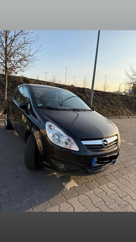Gebraucht Opel Corsa 80 PS (58 kW) 2007 Schwarz Kleinwagen