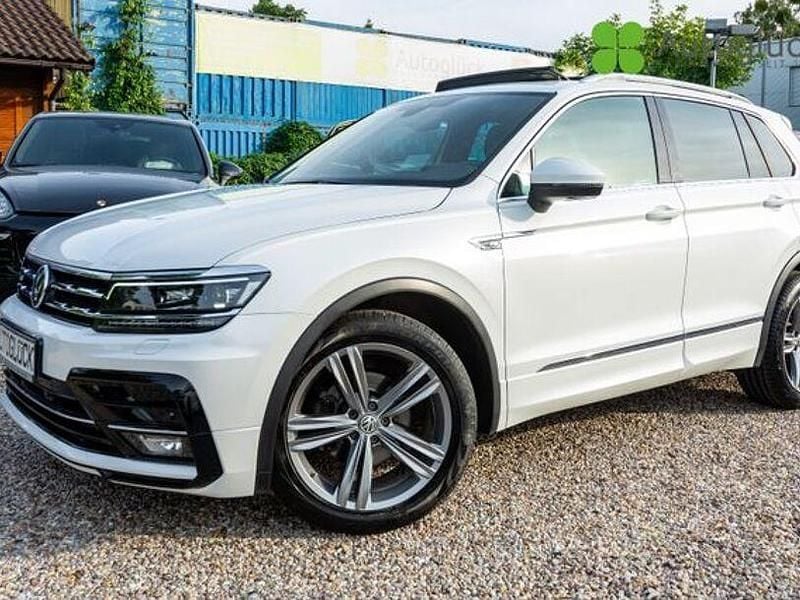 Gebraucht VW Tiguan R-line 150 PS (110 kW) 2018 Weiß SUV