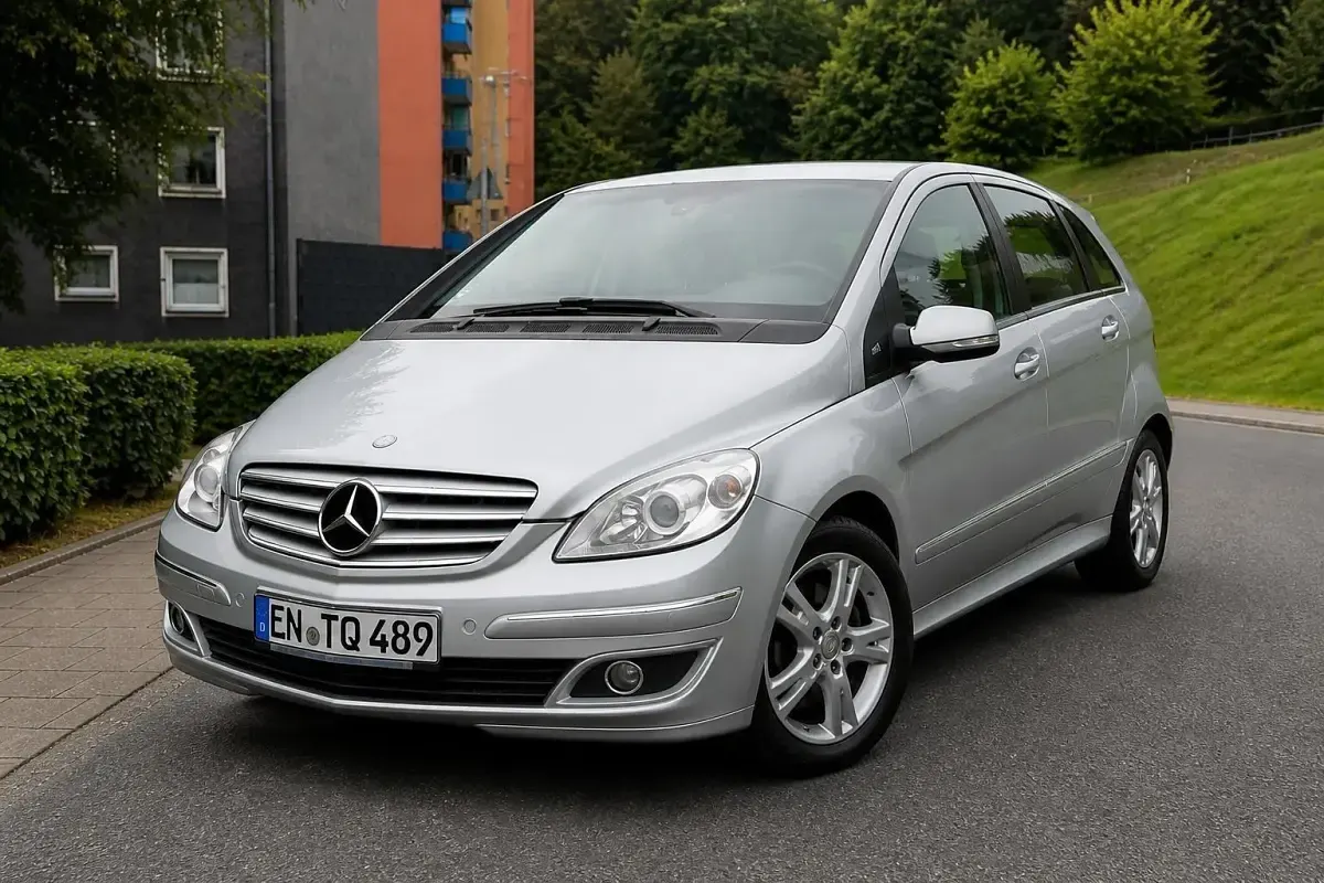 Gebraucht Mercedes B200 135 PS (99 kW) 2006 Silber Van / Kleinbus