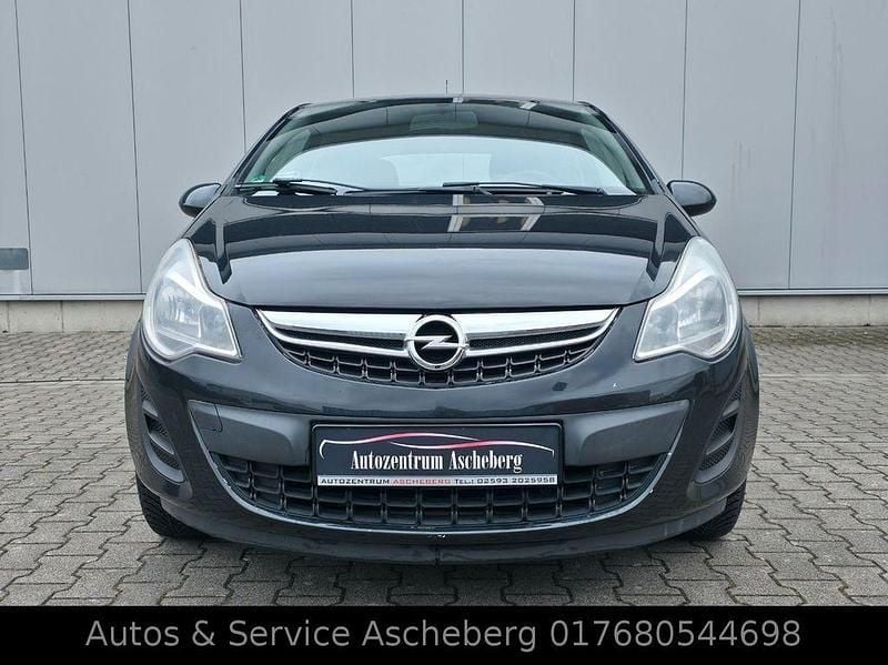 Gebraucht Opel Corsa Selection 69 PS (50 kW) 2012 Schwarz Kleinwagen