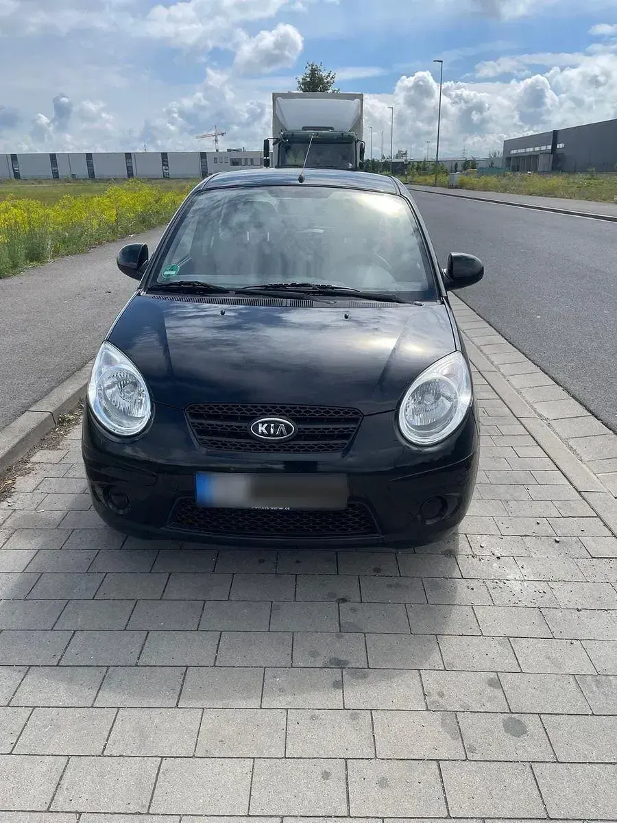 Gebraucht Kia Picanto Start 65 PS (47 kW) 2009 Schwarz Kleinwagen