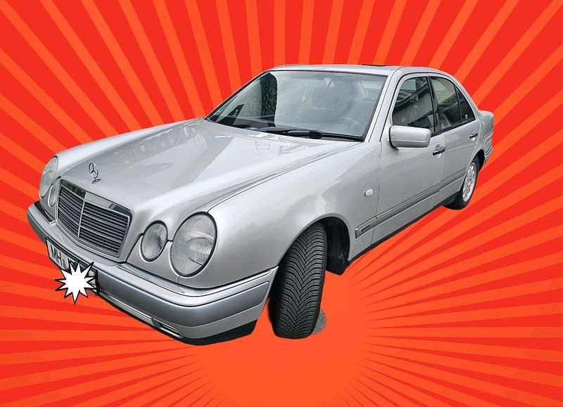 Silber Gebraucht 1999 Mercedes E200 Elegance Limousine | 2.750 € (Guter Preis) - Bild 1/4