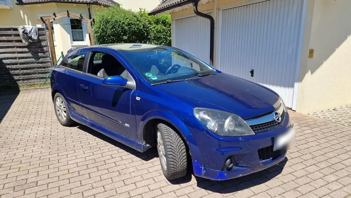 Gebraucht Opel Astra GTC OPC 150 PS (110 kW) 2007 Blau Coupé