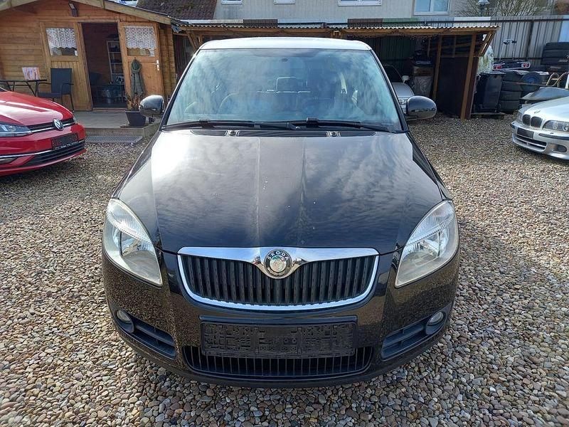 Gebraucht Skoda Fabia Ambiente 69 PS (50 kW) 2008 Schwarz Limousine