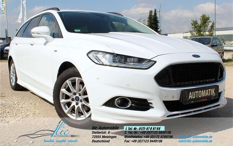 Frostweiß Gebraucht 2017 Ford Mondeo ST-Line Kombi | 10.300 € (Etwas zu teuer) - Bild 1/4