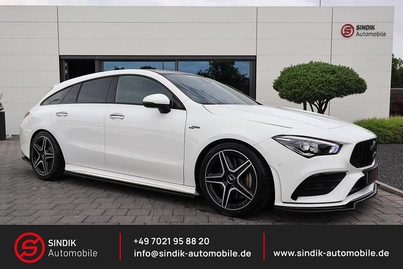 Weiß Gebraucht 2019 Mercedes CLA35 AMG AMG Limousine | 33.690 € (Fairer Preis) - Bild 1/4