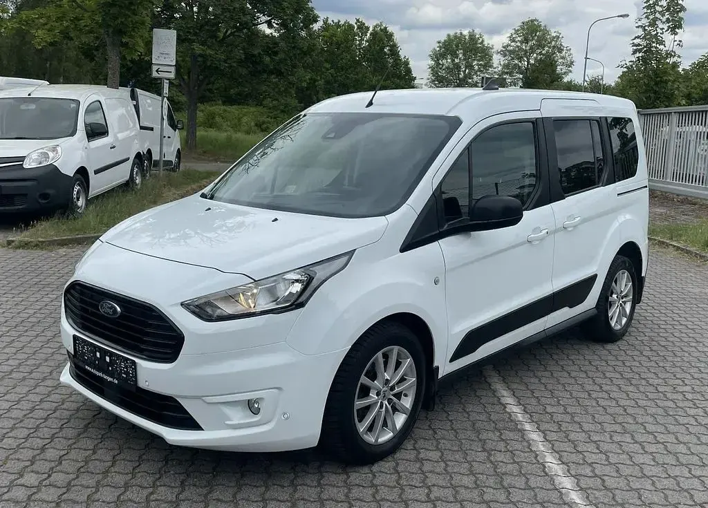 Gebraucht Ford Tourneo Connect 120 PS (88 kW) 2021 Weiß Van / Kleinbus