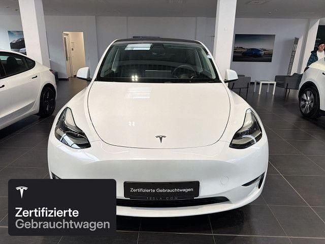 Gebraucht Tesla Model Y Long Range AWD 258 kW (351 PS) 2023 Weiß SUV