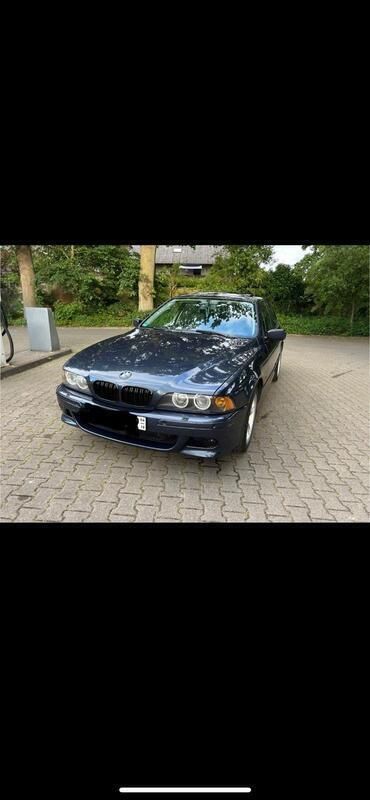 Blau Gebraucht 2002 BMW 525 Sport Line Limousine | 6.399 € (Fairer Preis) - Bild 1/4