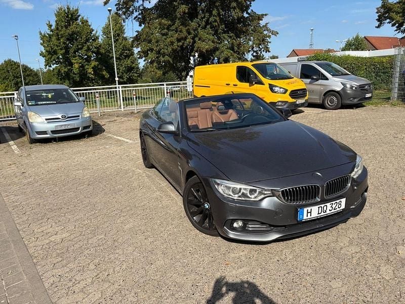 Grau Gebraucht 2014 BMW 420 Luxury Line Cabrio | 15.800 € (Guter Preis) - Bild 1/4