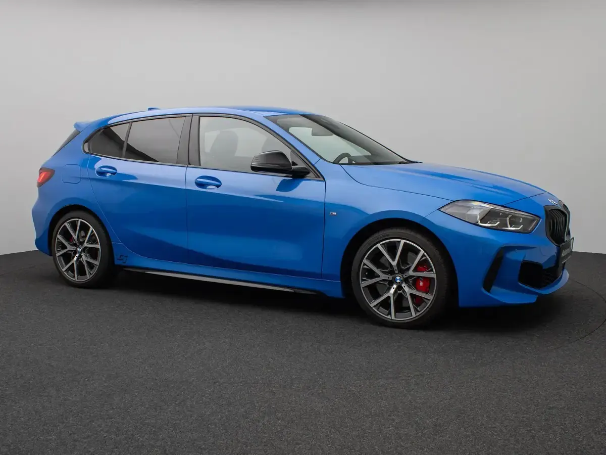 Gebraucht BMW 128 Comfort Edition 265 PS (194 kW) 2024 M misano blau metallicc1d Limousine