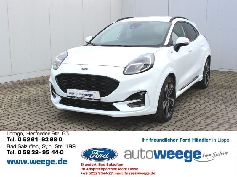 Weiss Gebraucht 2020 Ford Puma SUV | 19.990 € (Fairer Preis) - Bild 1/4