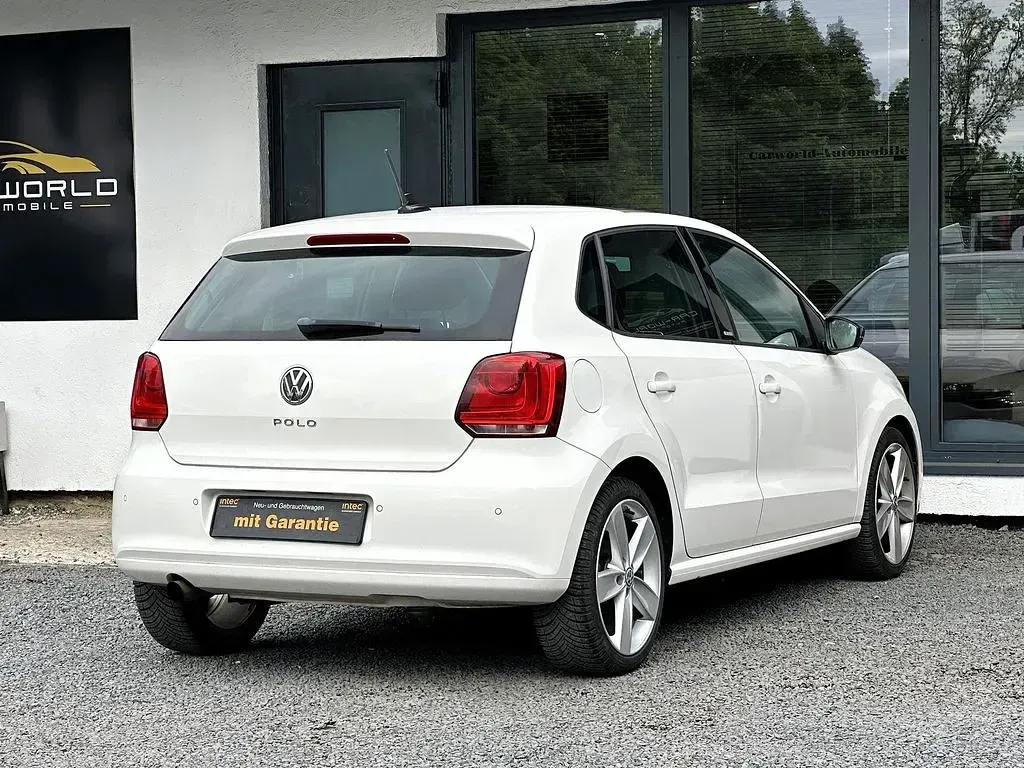 Gebraucht VW Polo Style 105 PS (77 kW) 2011 Weiß Kleinwagen