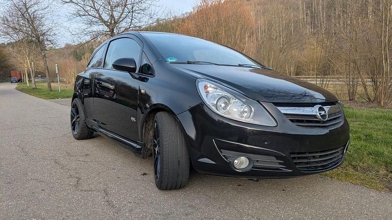 Gebraucht Opel Corsa OPC 80 PS (58 kW) 2009 Schwarz Kleinwagen