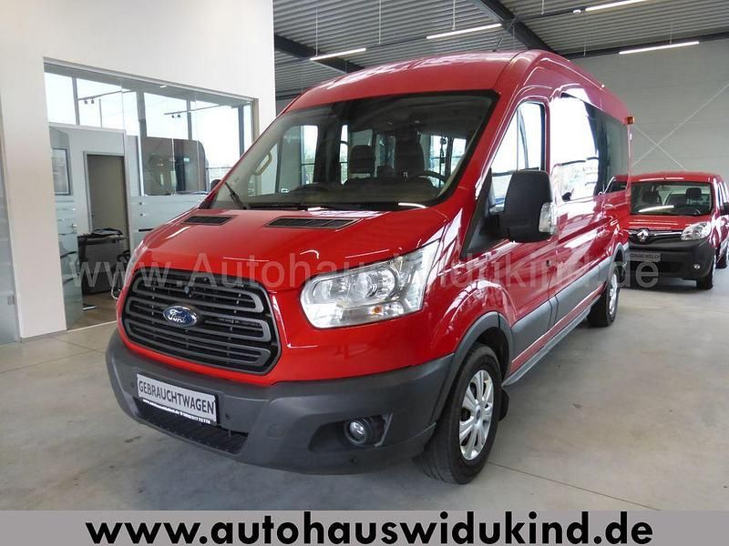 Usata Ford Transit 101 CV (74 kW) 2015 Rosso Monovolume