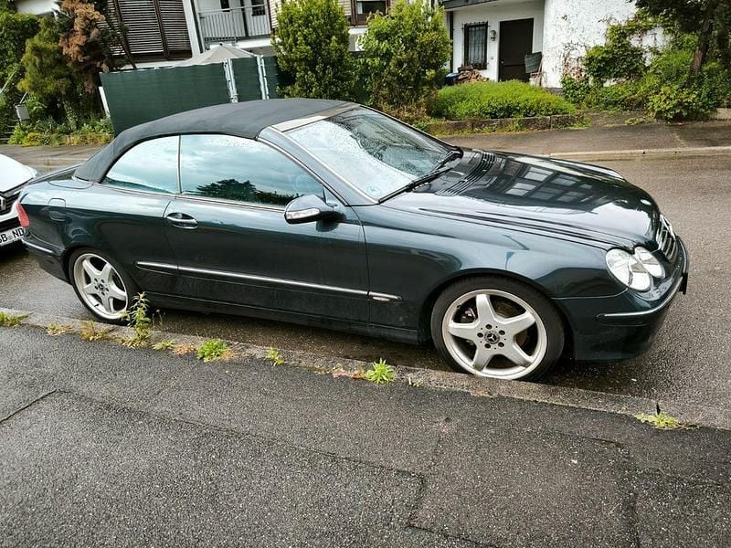 Schwarz Gebraucht 2005 Mercedes CLK200 Avantgarde Cabrio | 3.900 € (Superpreis) - Bild 1/4