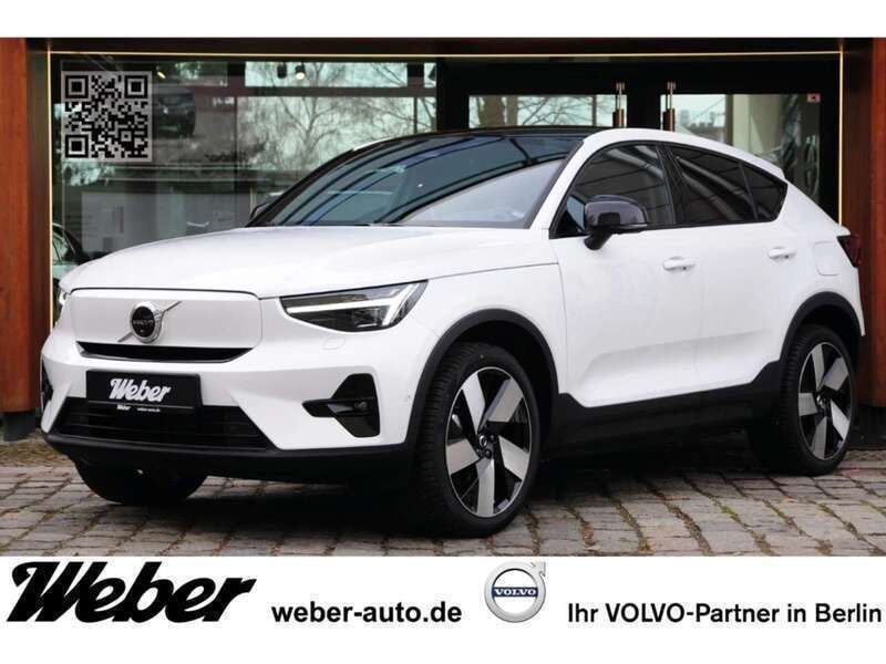 Weiss Gebraucht 2023 Volvo C40 Ultimate SUV | 56.890 € - Bild 1/4