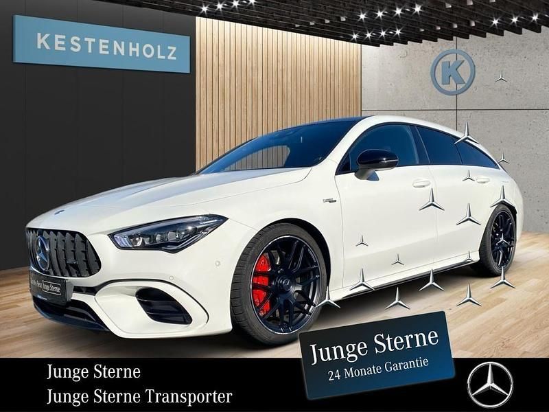 Weiß Gebraucht 2022 Mercedes CLA45 AMG AMG Limousine | 45.988 € (Fairer Preis) - Bild 1/4