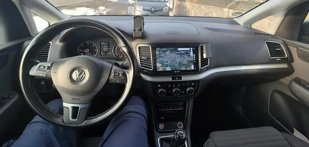 Gebraucht VW Sharan Highline 177 PS (130 kW) 2015 Blau Van / Kleinbus