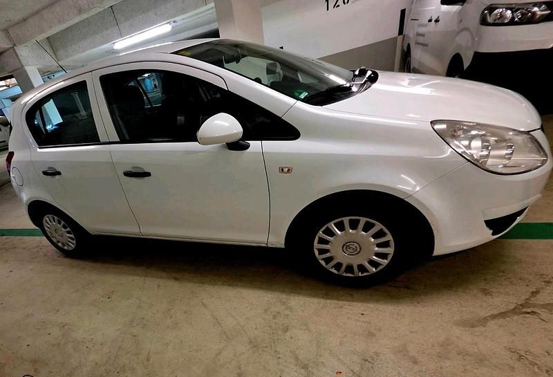 Gebraucht Opel Corsa 2009 Weiß Kleinwagen