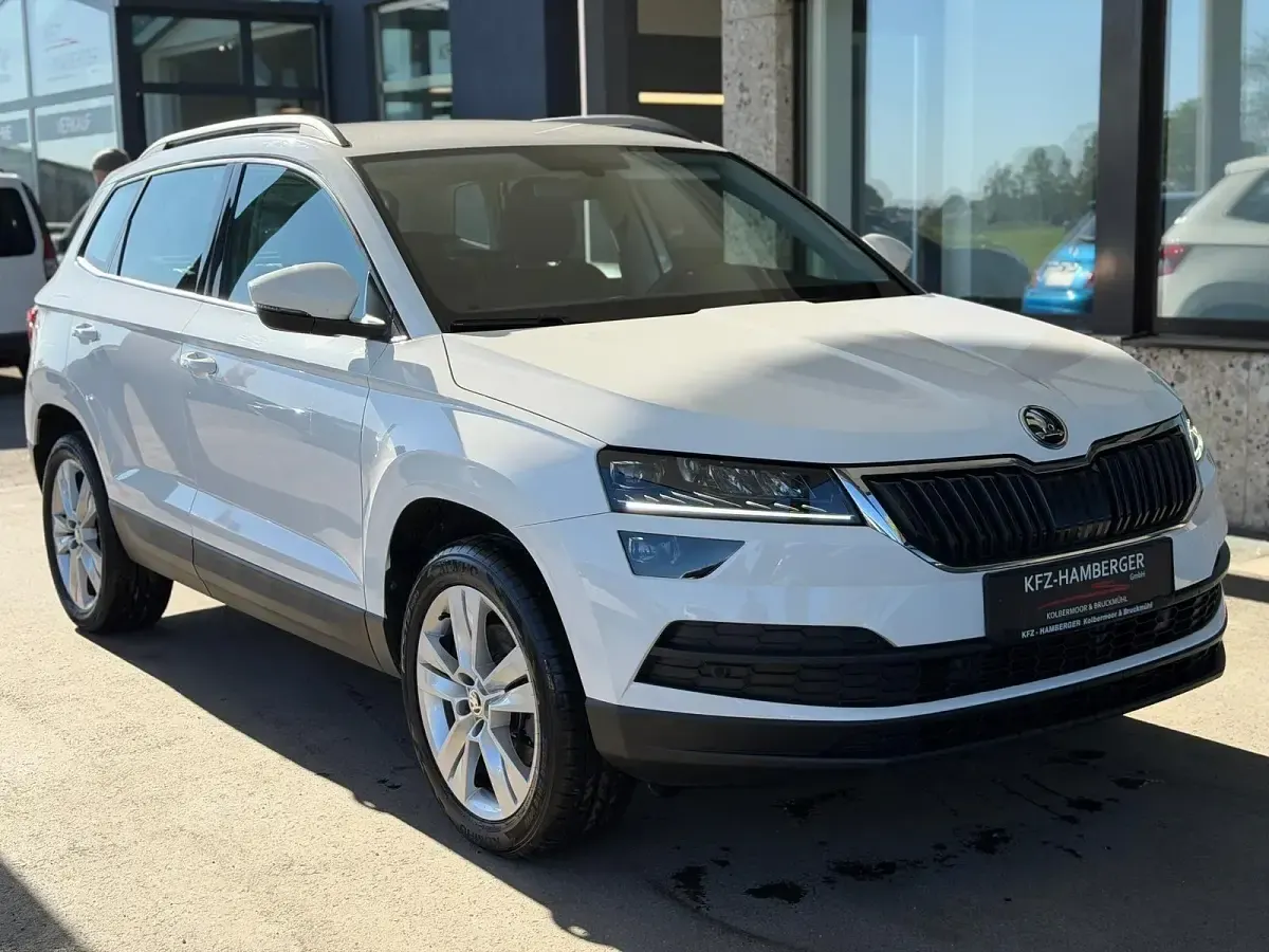 Gebraucht Skoda Karoq Style 150 PS (110 kW) 2019 Weiß SUV