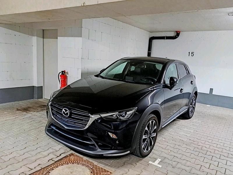Gebraucht Mazda CX-3 121 PS (88 kW) 2019 Schwarz SUV