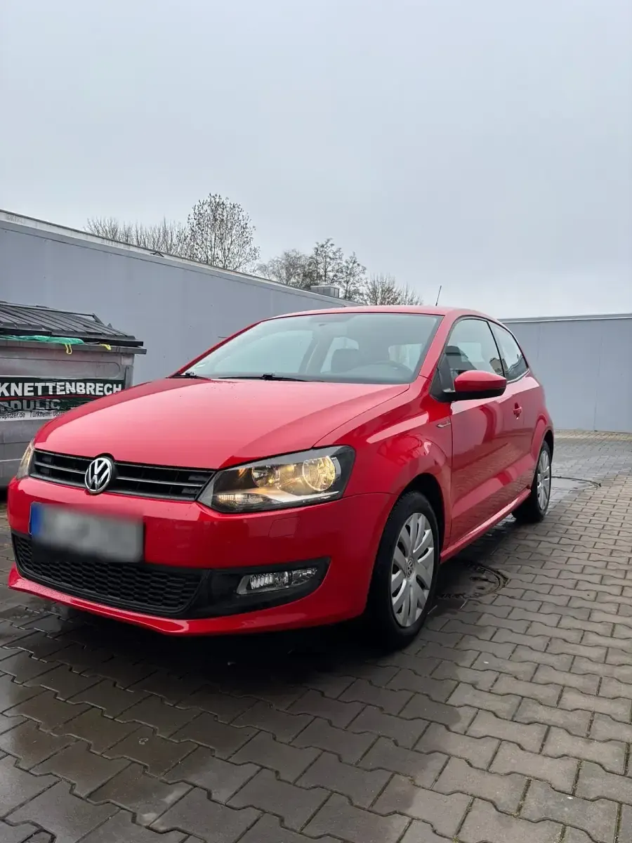 Gebraucht VW Polo 86 PS (63 kW) 2010 Rot Kleinwagen