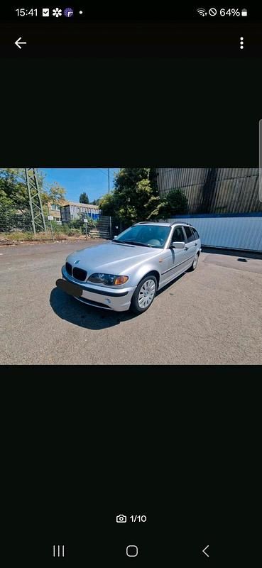 Silber Gebraucht 2005 BMW 318 Kombi | 650 € (Guter Preis) - Bild 1/4