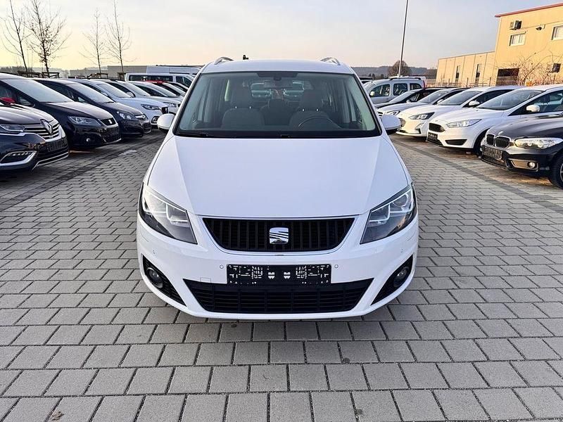 Gebraucht Seat Alhambra Style 140 PS (102 kW) 2012 Weiß Van / Kleinbus