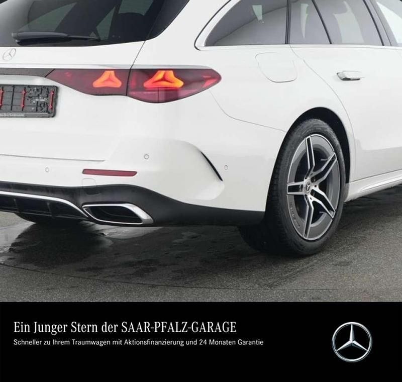 Gebraucht Mercedes E220 AMG 197 PS (144 kW) 2025 Unilack polarweiß Kombi