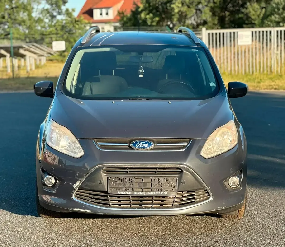 Gebraucht Ford Grand C-Max 150 PS (110 kW) 2012 Grau Van / Kleinbus