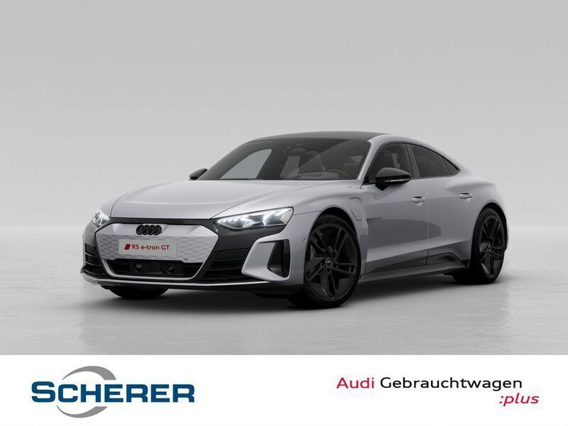 Florettsilber metallic Gebraucht 2024 Audi RS e-tron GT Sport Limousine | 104.900 € (Teuer) - Bild 1/4